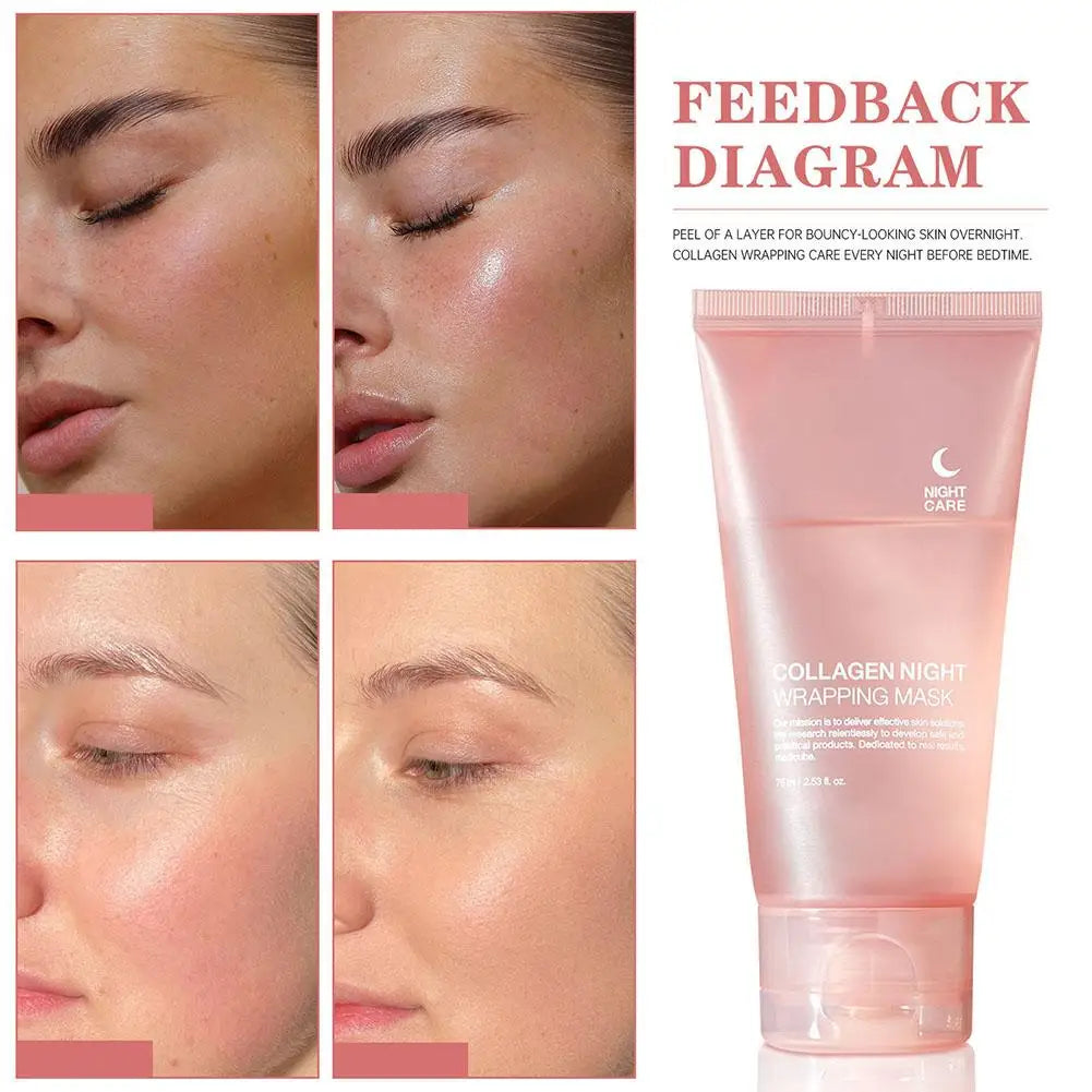Hydrolyzed Collagen Overnight Facial Mask