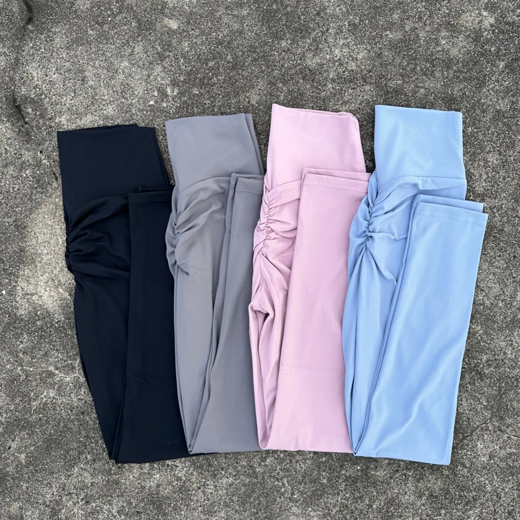Butter Solid Color Women Soft Gym