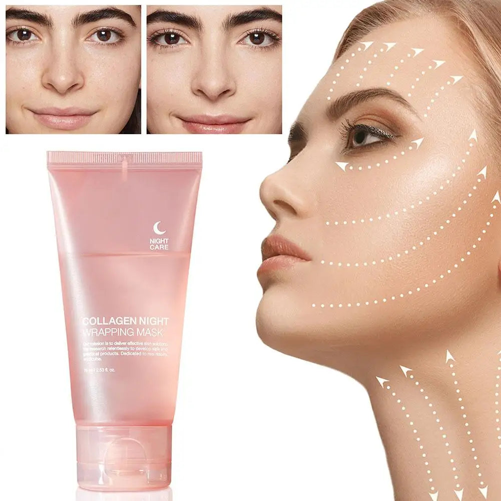 Hydrolyzed Collagen Overnight Facial Mask